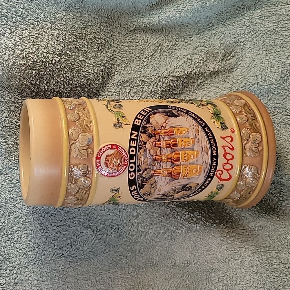 Coors collector stein